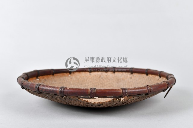 人字編竹篩藏品圖，第2張