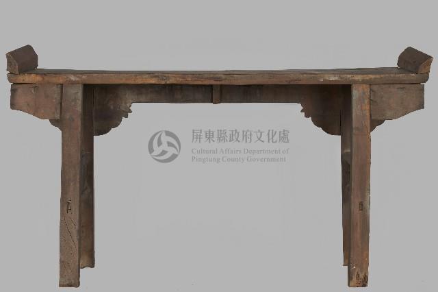 卷雲紋素面供桌藏品圖，第2張