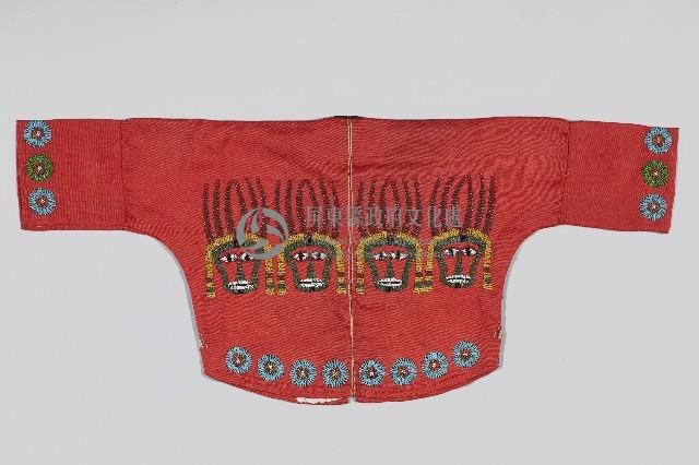 綴珠人面紋男上衣藏品圖，第2張