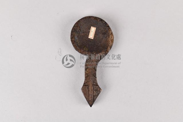 人面百步蛇紋蠟板藏品圖，第2張