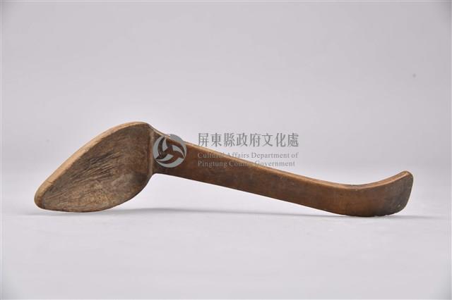 素面木製匙藏品圖，第1張