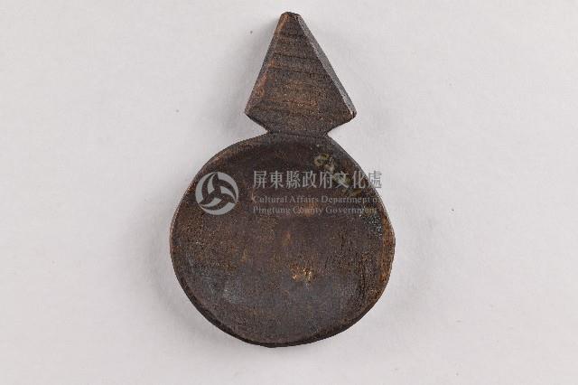 人面百步蛇紋蠟板藏品圖，第2張