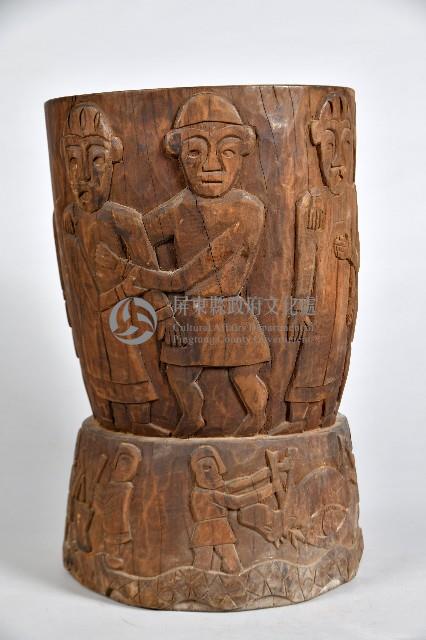 浮雕群像木臼藏品圖，第2張