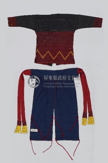 男性頭目服飾藏品圖，第2張