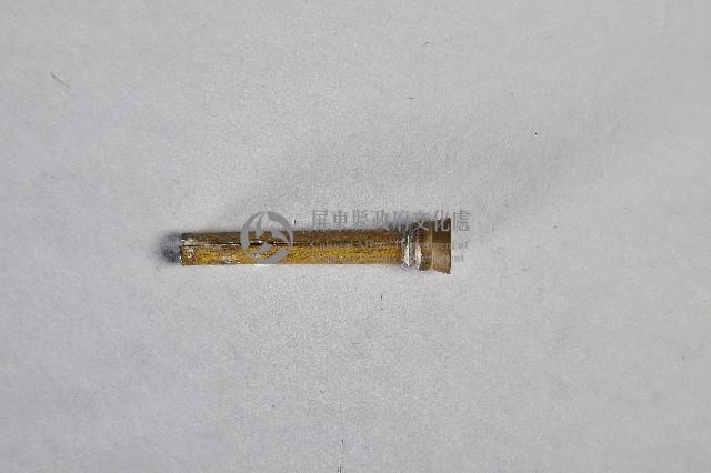 龍鳳花蝶雙筒水煙斗-菸針護套藏品圖，第1張