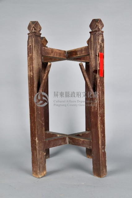木製飯桶腳架藏品圖，第2張