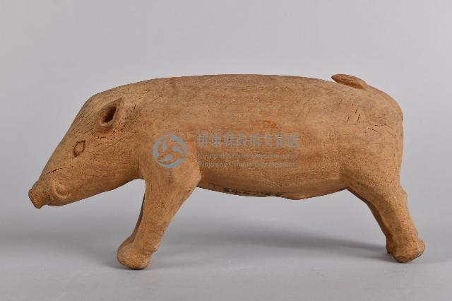 山豬圓雕藏品圖，第2張