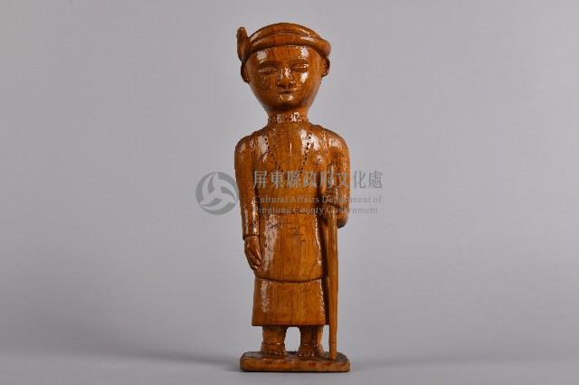 持杖立像人偶藏品圖，第1張