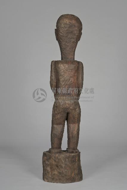 雙手交握裸身男性立像人偶藏品圖，第2張