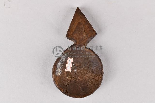 人面百步蛇紋蠟板藏品圖，第2張