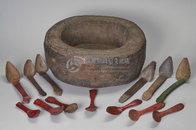 木製餐具組藏品圖，第1張