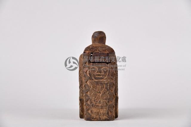 浮雕人面百步蛇紋祈禱箱藏品圖，第2張