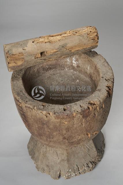 木製杵臼藏品圖，第2張