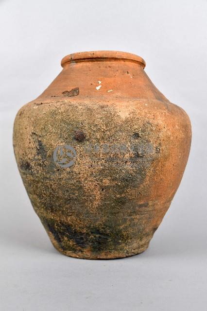 紅胎素燒陶甕藏品圖，第1張