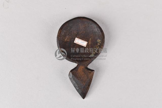 人面百步蛇紋蠟板藏品圖，第2張