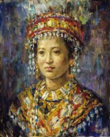 魯凱族少女藏品圖，第1張