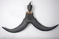 羊角雕刻藏品圖，第1張