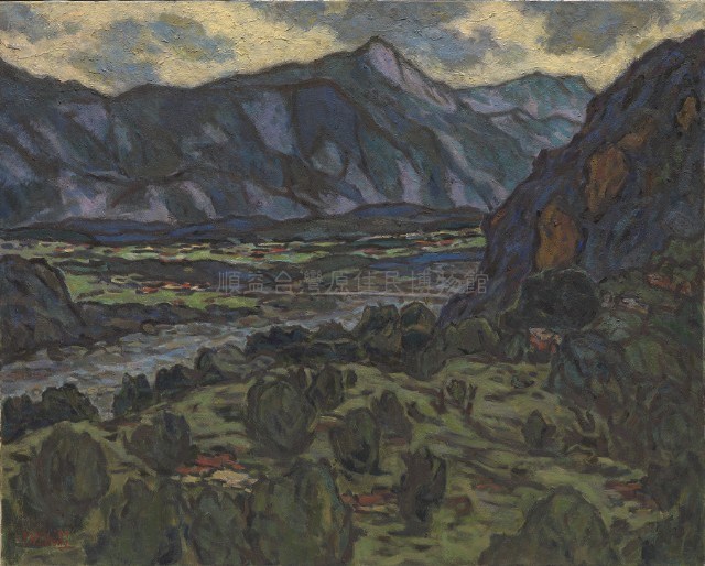 天冷山景藏品圖，第1張