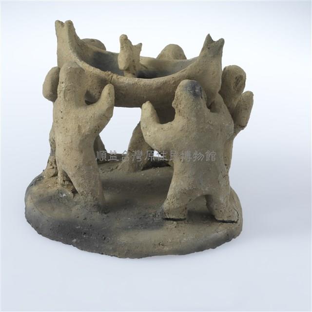 陶偶（五人抬船）藏品圖，第3張