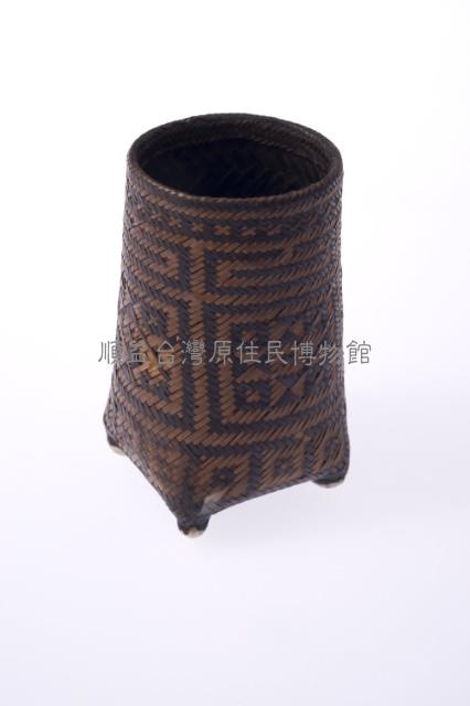 藤編筒藏品圖，第1張