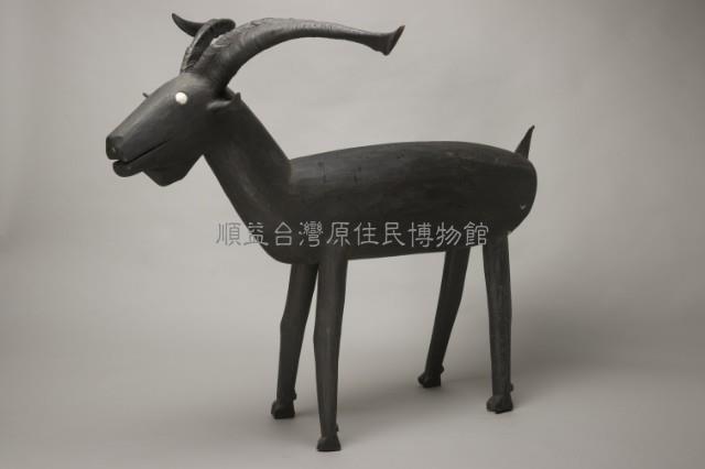 木雕山羊藏品圖，第1張