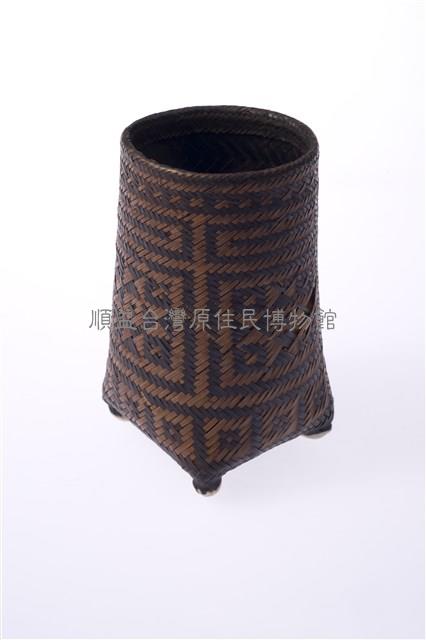 藤編筒藏品圖，第3張