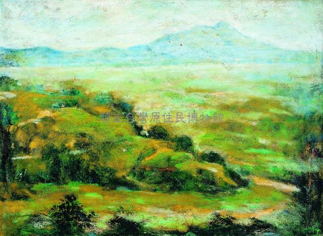 風景（遠眺觀音山）藏品圖，第1張