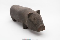 小豬木雕藏品圖，第2張