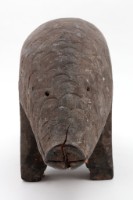 穿山甲木雕藏品圖，第3張