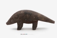 穿山甲木雕藏品圖，第4張