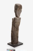 人像木雕藏品圖，第9張