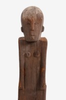 人像木雕藏品圖，第9張