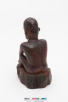 人像木雕藏品圖，第4張