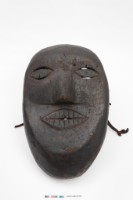 面具木雕藏品圖，第1張