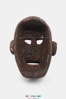面具木雕藏品圖，第2張