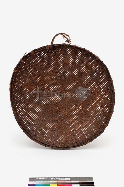 竹編盤藏品圖，第1張