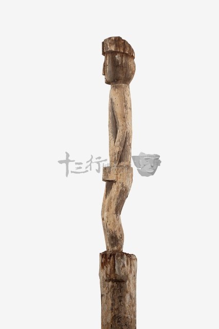 人像木雕藏品圖，第7張