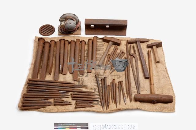 打石工具（整組）藏品圖，第2張