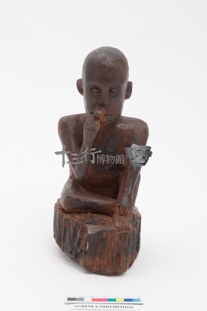 人像木雕藏品圖，第2張