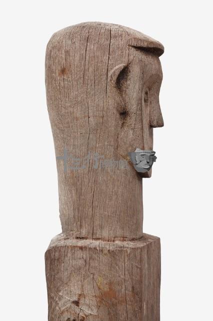 人像木雕藏品圖，第11張