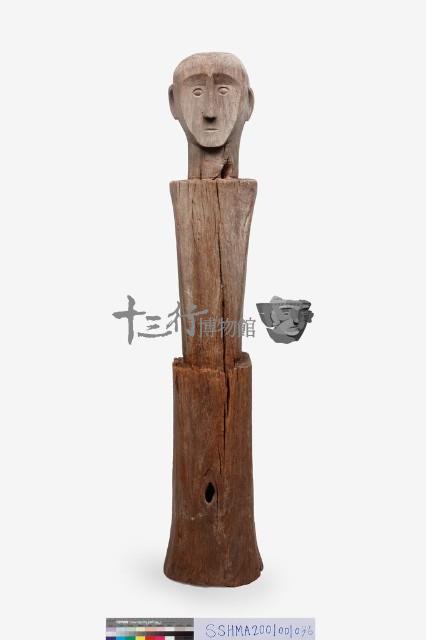 人像木雕藏品圖，第1張