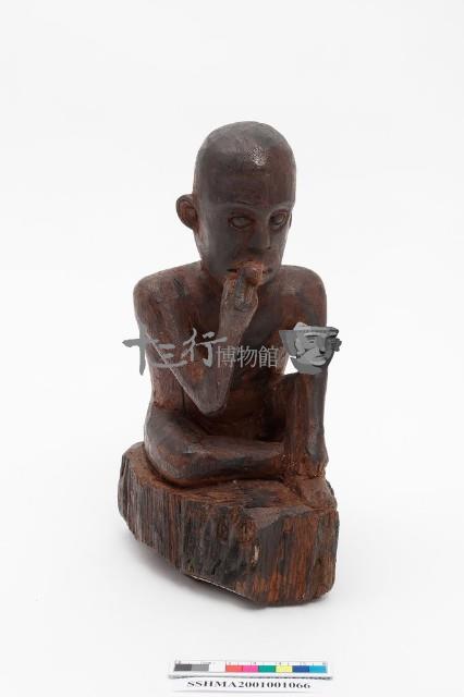 人像木雕藏品圖，第1張