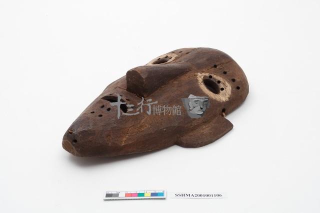 面具木雕藏品圖，第6張