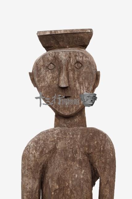 人像木雕藏品圖，第21張