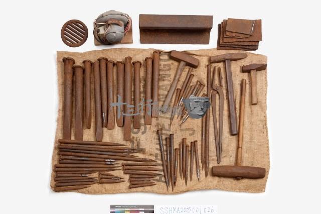 打石工具（整組）藏品圖，第3張