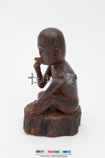 人像木雕藏品圖，第3張