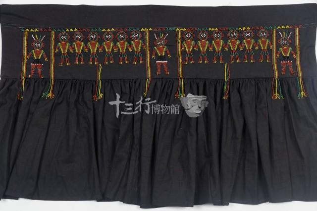 抽摺珠繡短裙藏品圖，第3張