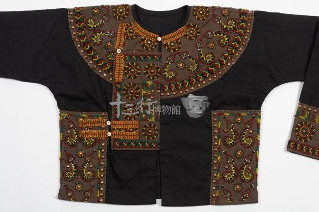 缺襟珠繡短衣藏品圖，第3張
