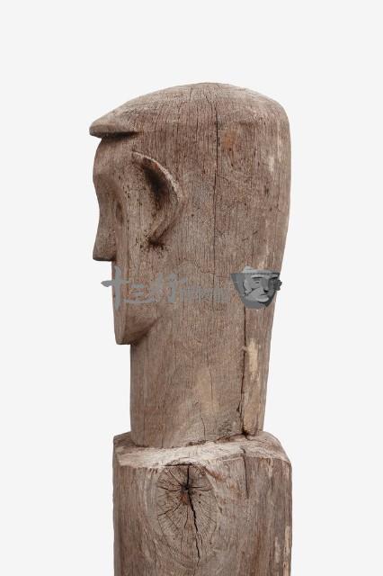 人像木雕藏品圖，第6張