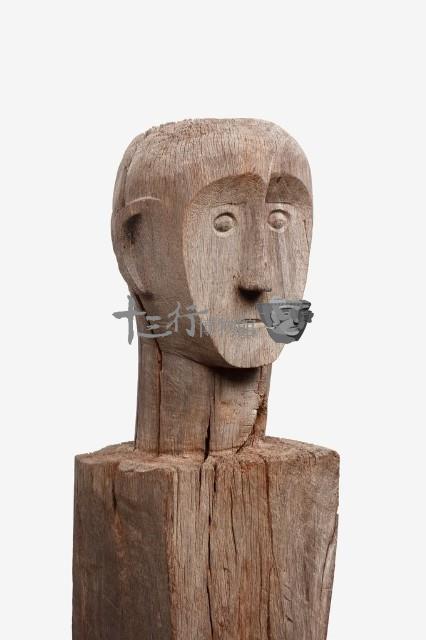 人像木雕藏品圖，第4張